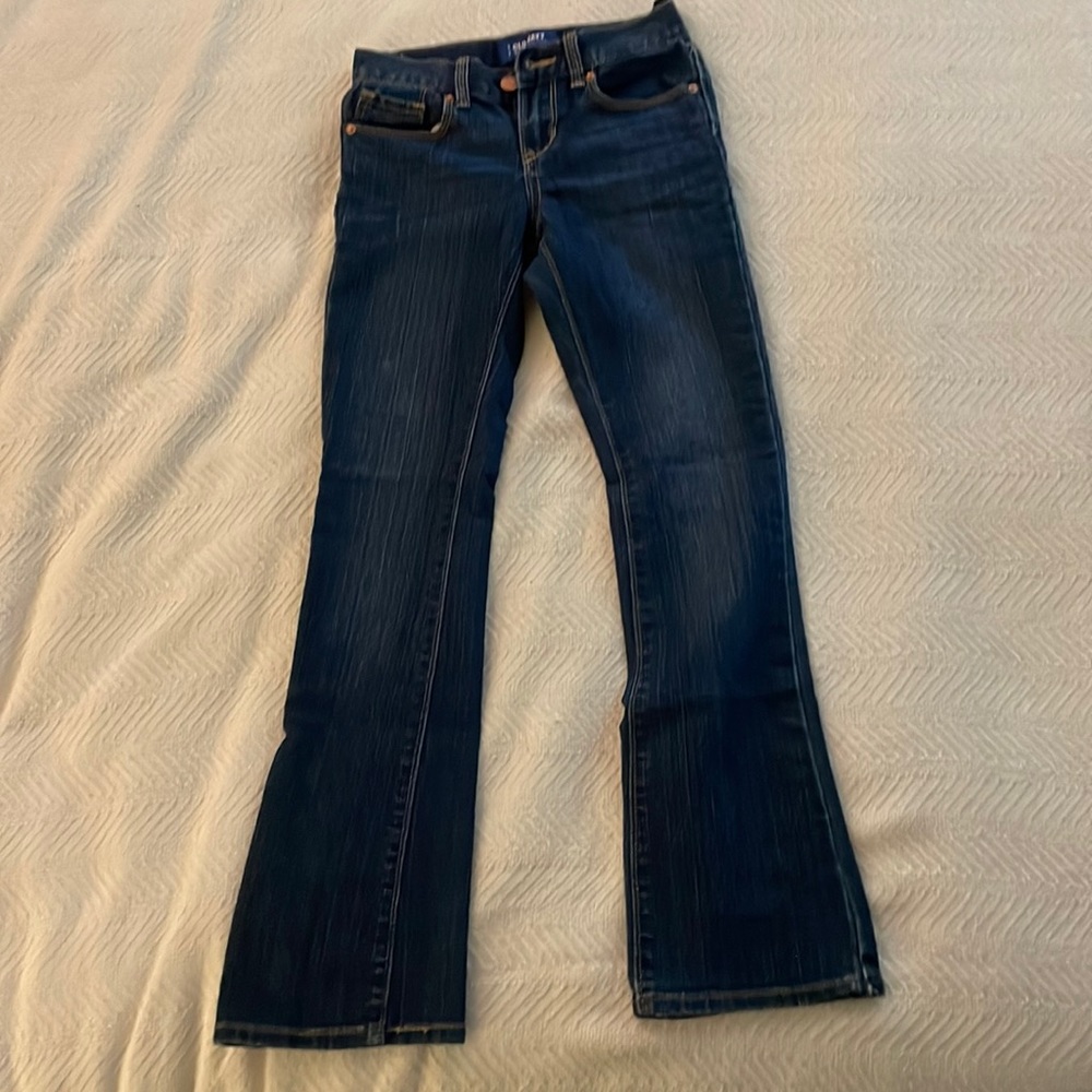 Girls bootcut jeans